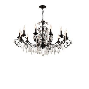 Retro Dazzling Crystal Pendant Lamp
