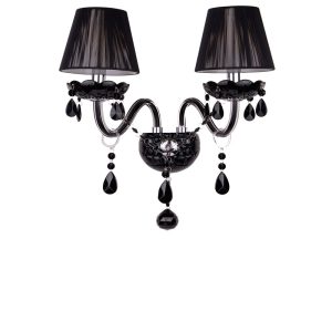 Retro Crystal Candle Wall Lamp