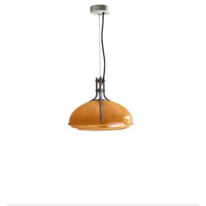Retro Pumpkin Chandlelier